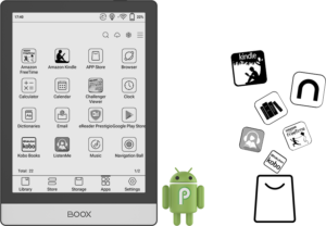 BOOX Poke2 6" Android 9 eReader Native user-experience even on third-party reading apps in Malaysia