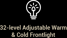 32 Levels Adjustable Warm & Cold Front Light on BOOX Lumi