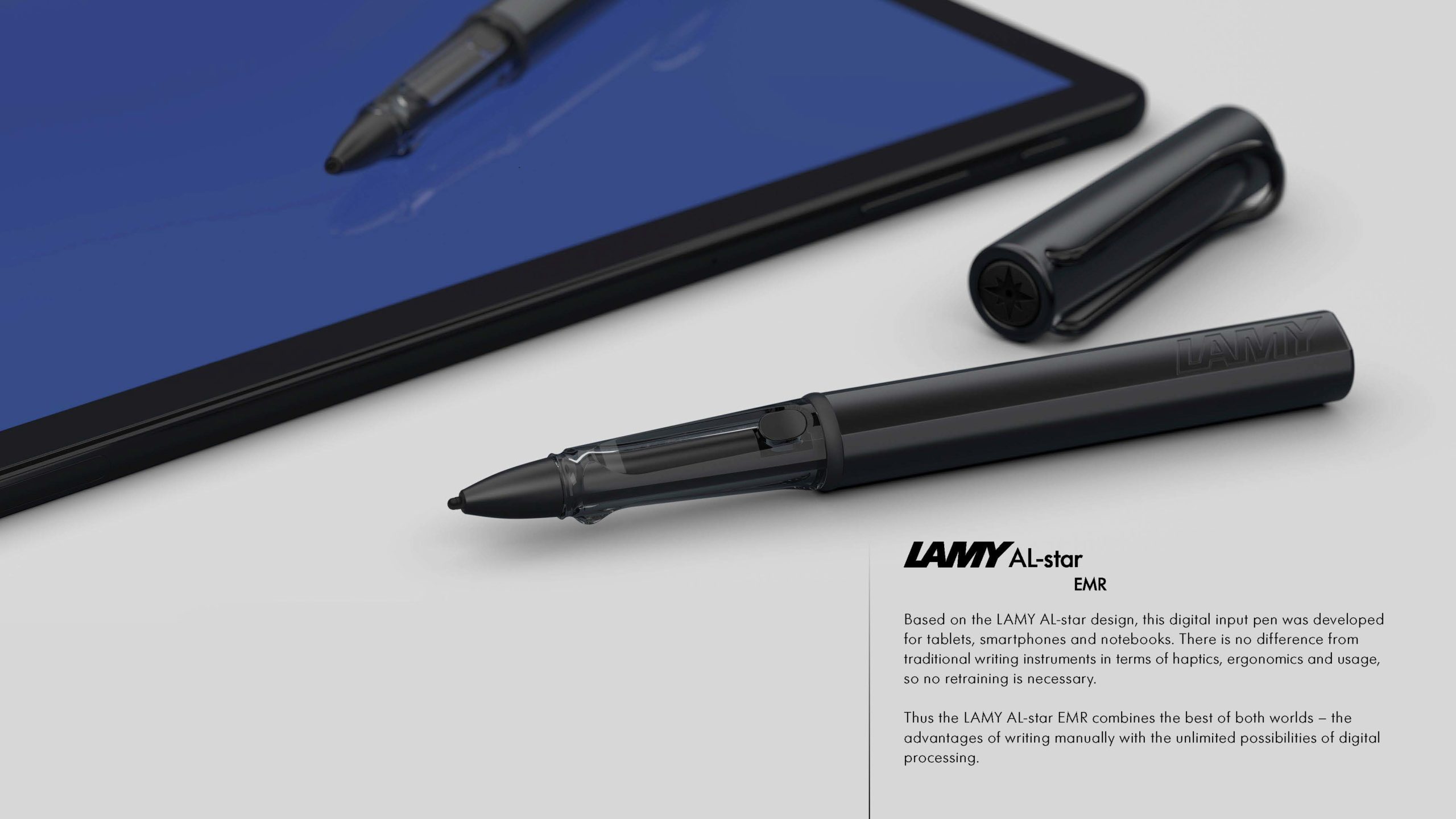 Lamy AL-Star EMR Digital Pen Black (Pointier Nib (PC/EL)