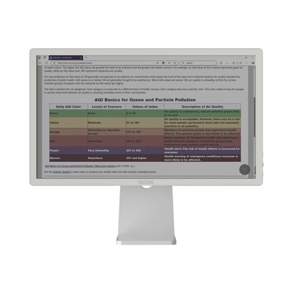 [Pre-Order]BOOX Mira Pro Color - 25.3" Eink Monitor - Image 2